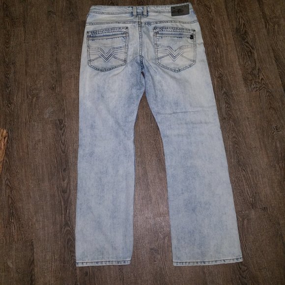 Buffalo David Bitton Jeans - Buckle Jeans Size 36x32 - Lucas Model - Picture 2 of 5